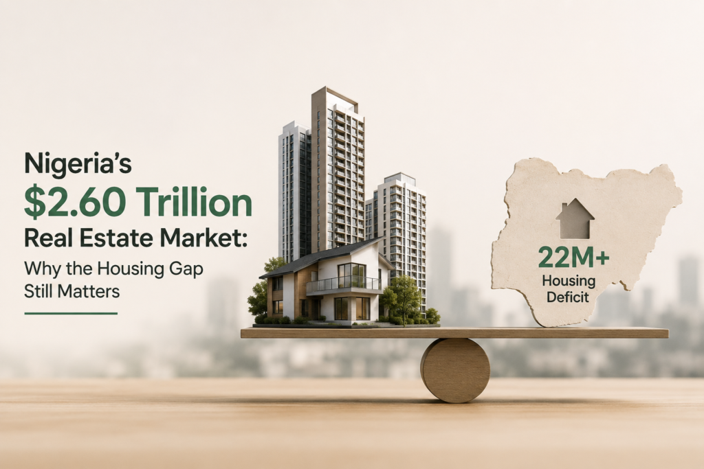 Nigeria’s $2.60 Trillion Real Estate Market: Why the Housing Gap Still Matters